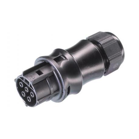 Connettore femmina trifase 3L N PE