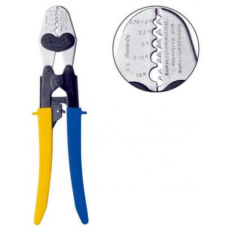 Strumento di crimpatura 0,75 - 16 mm2