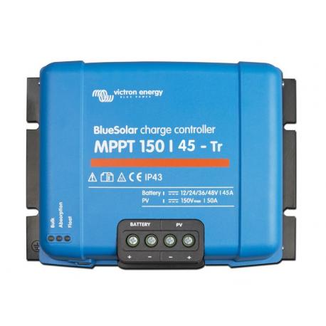 Regolatore di carica solare Blue Solar MPPT 150/45 (12/24/48V-45A)- Tr