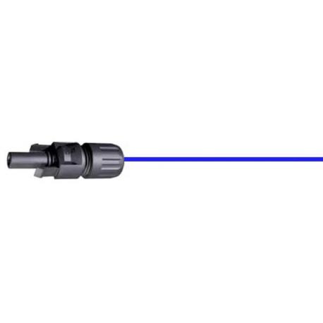 Cavo solare blu 4 mm2 - 10 m con connettore